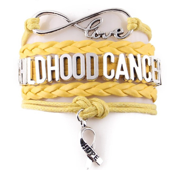 Childhood Cancer Awareness Bracelet