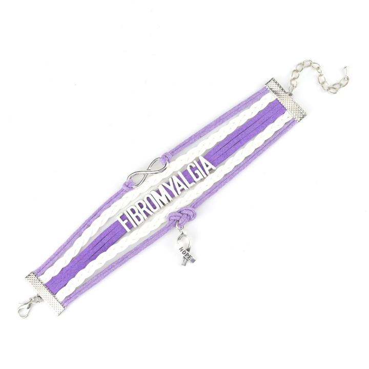 Fibromyalgia Awareness Bracelet