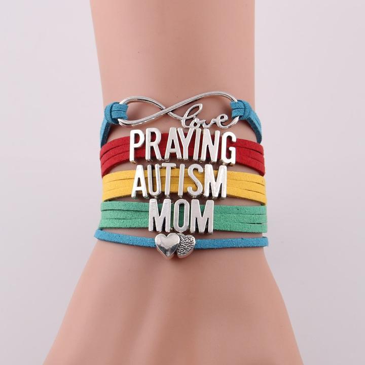Praying Autism Mom Bracelet