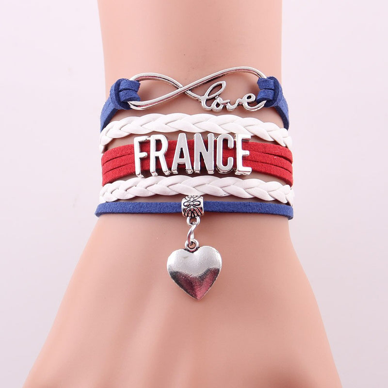 France Lovers Bracelet