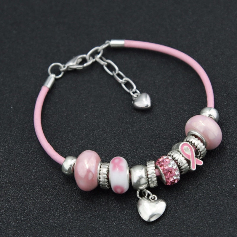 Pink Awareness Bracelet