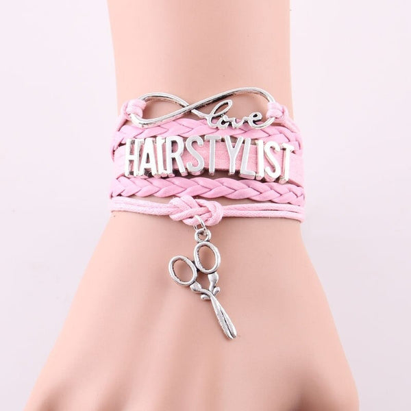 Hair Stylist Love bracelet