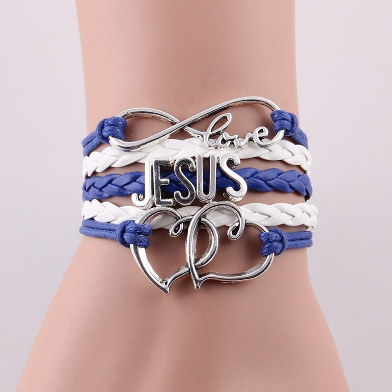 Infinity Love Jesus Bracelet