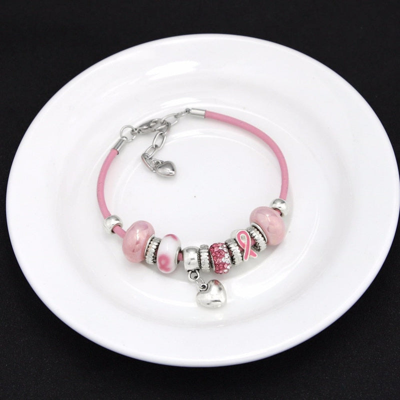 Pink Awareness Bracelet