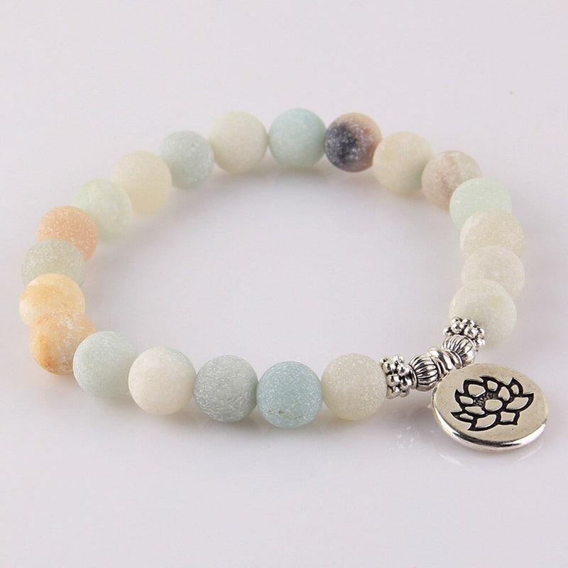 Lotus Buddha Charm Bracelet