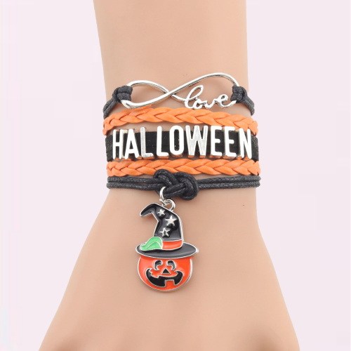 I Love Halloween Bracelet