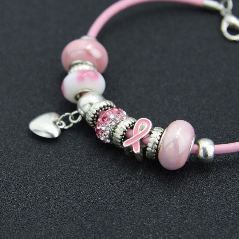 Pink Awareness Bracelet