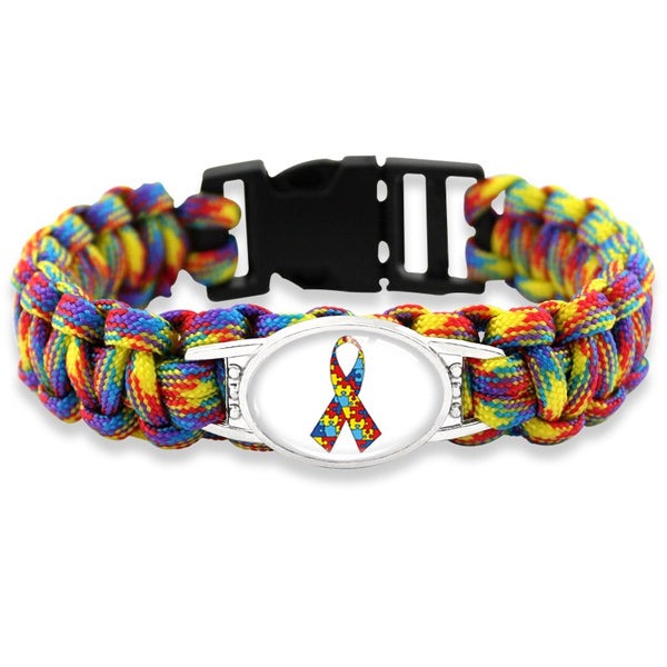 Puzzle Paracord Autism Bracelet