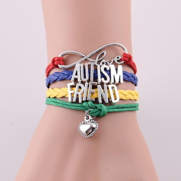 Autism Awareness Survival 550 Paracord Bracelet With Autism Awareness  Charmcustom Sized, Autism Bracelet, Charm Bracelet, Rainbow Bracelet - Etsy