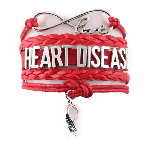 Heart Disease Awareness bracelet