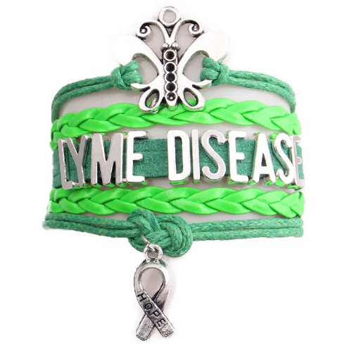 Lyme Disease Awareness Bracelet