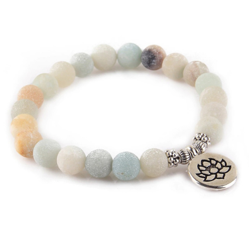 Lotus Buddha Charm Bracelet