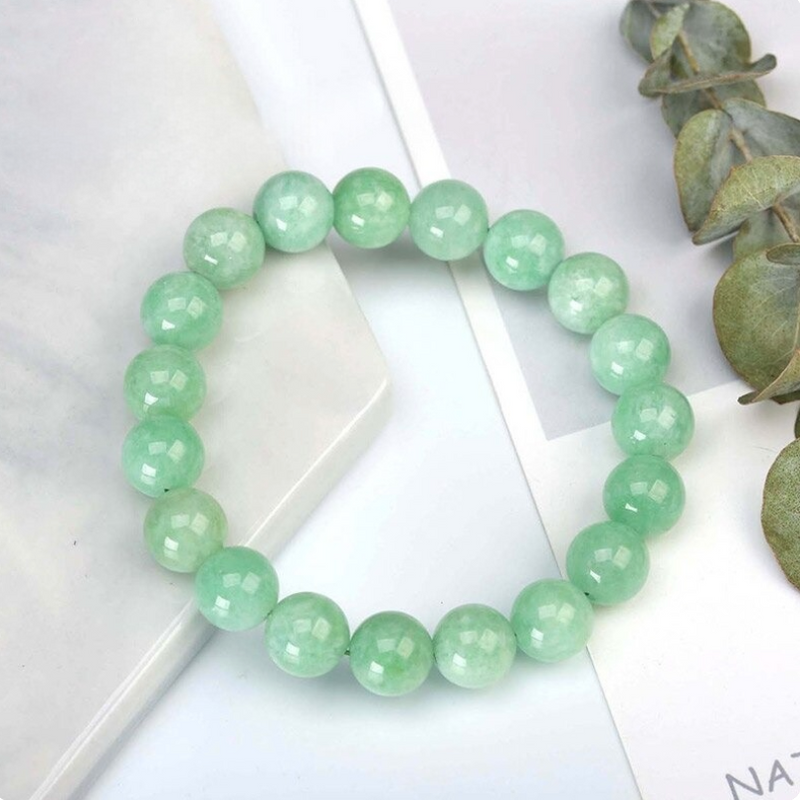 Myanmar Green Jade Bracelet