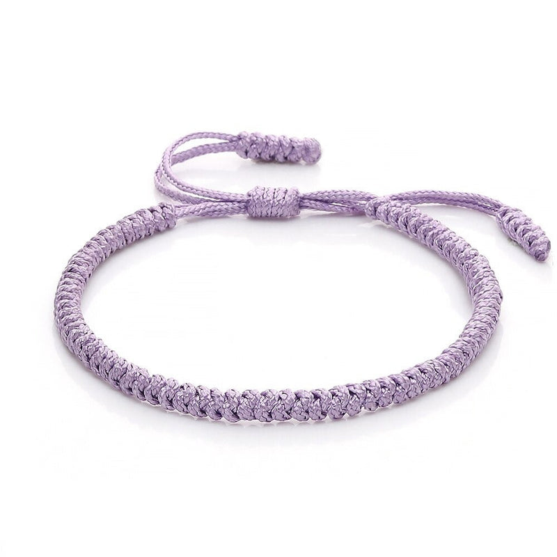 Purple Rope Handmade Bracelet