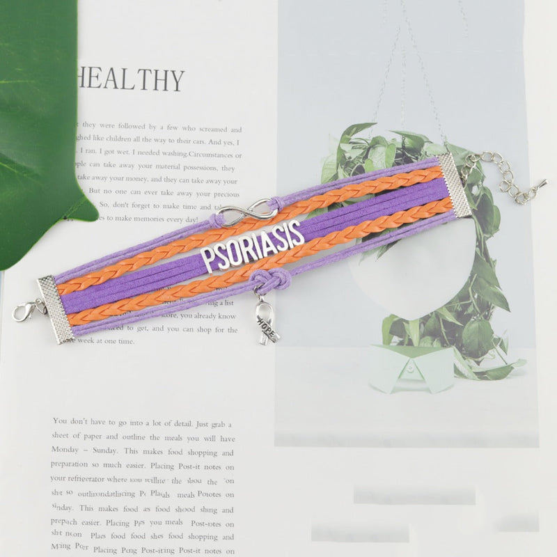 Psoriasis Awareness Bracelet