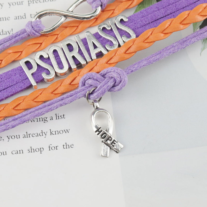 Psoriasis Awareness Bracelet