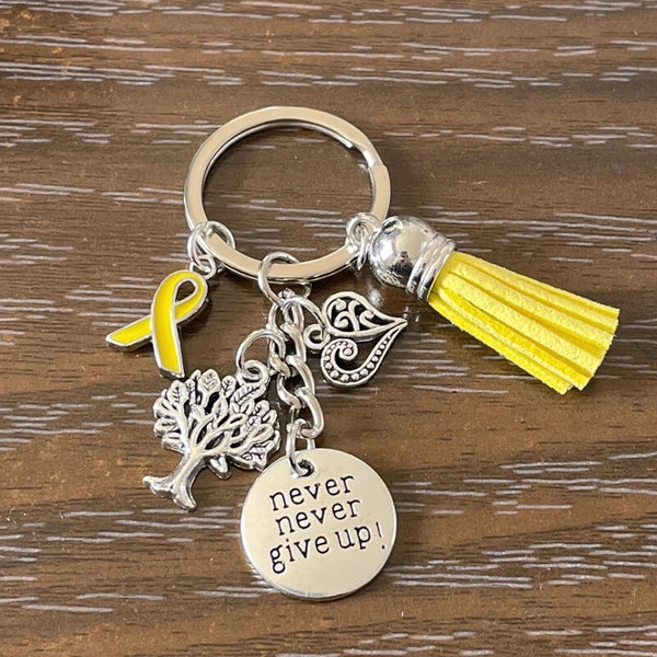 Endometriosis Awareness Keychains Keyring