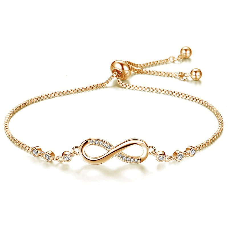 Infinity Crystal Bracelet