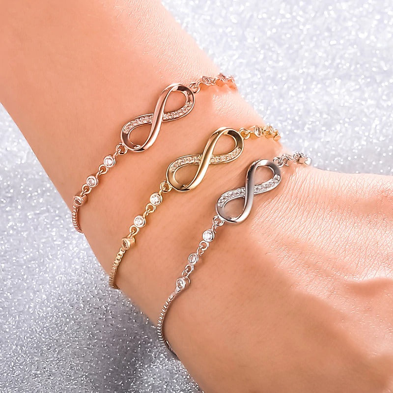 Infinity Crystal Bracelet