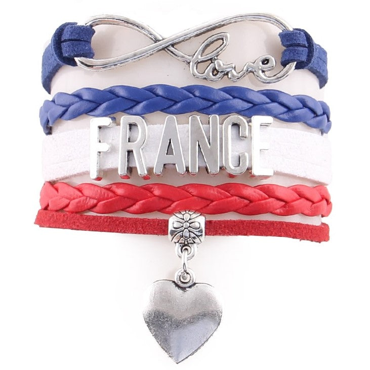 France Lovers Bracelet