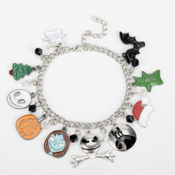 Nightmare Before Christmas Skull Pumpkin Bracelet