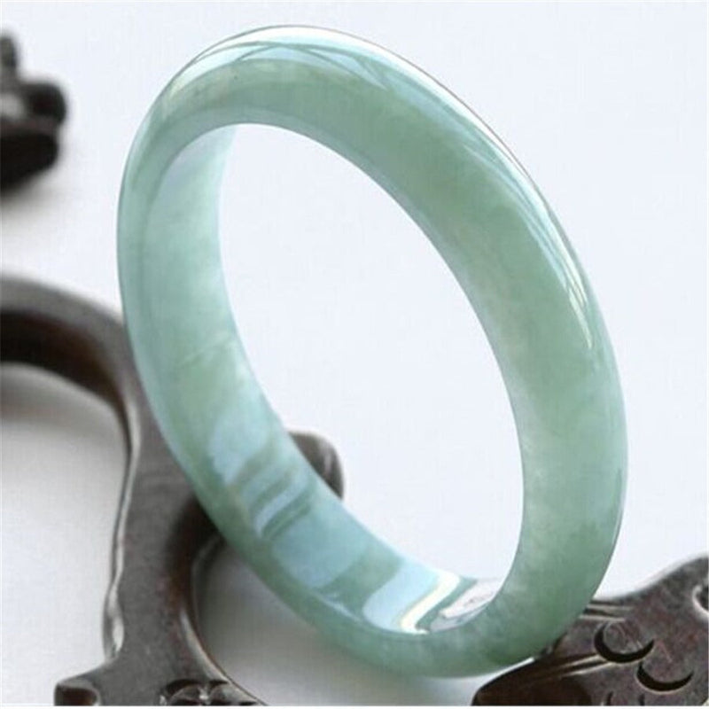 Natural Green Jade Bangle Bracelet