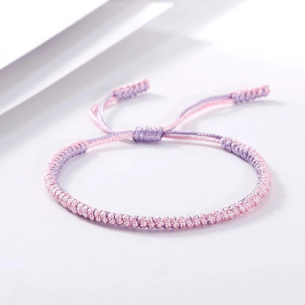 Pink Rope Handmade Bracelet