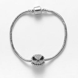 Skull Bangle Charm Bracelets