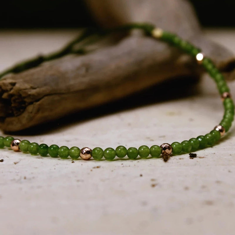 Green Jade  Gemstones Bracelet