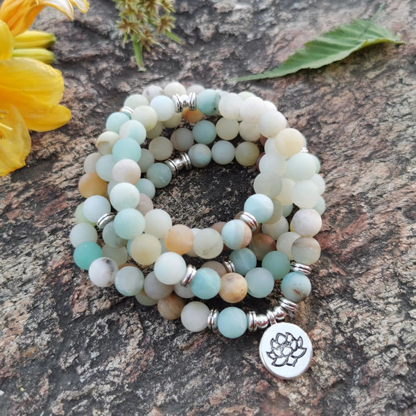 108 Mala Beads Meditation Healing Bracelet
