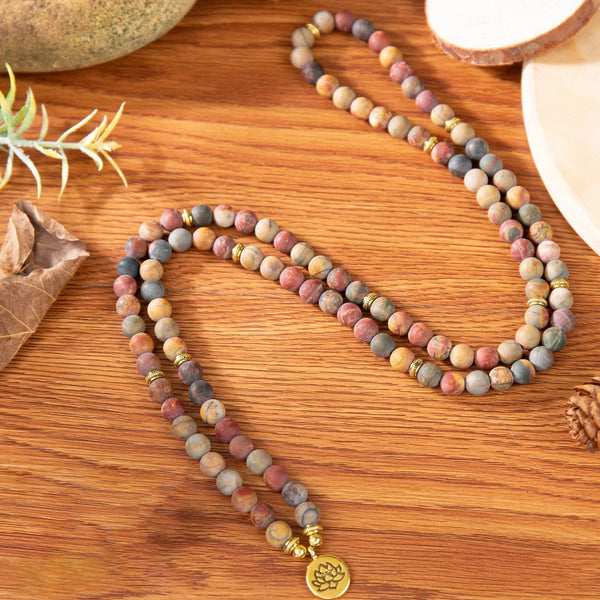 Beads Mala Jasper Stone Bracelet