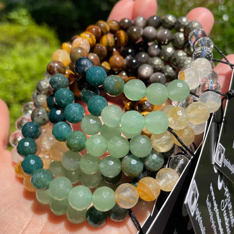 Rainbow of Abundance Jade Bracelet