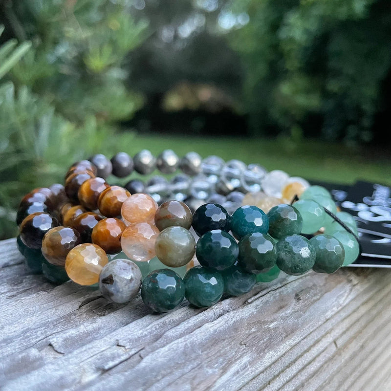 Rainbow of Abundance Jade Bracelet