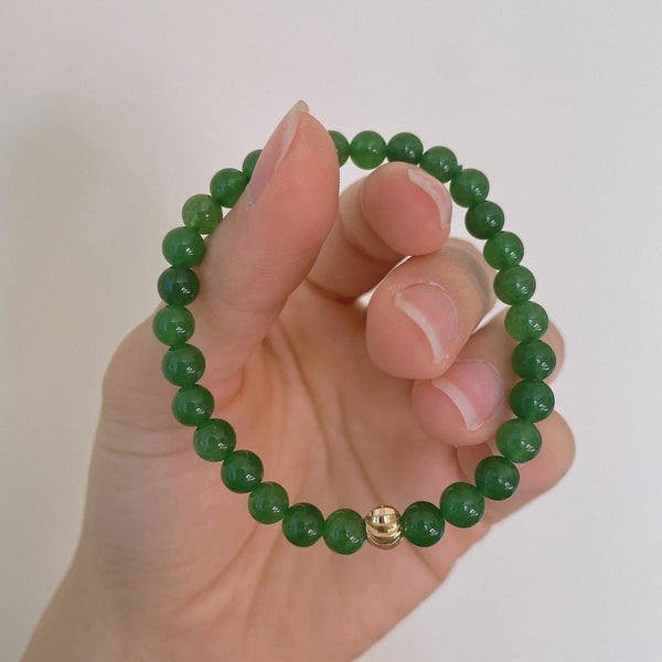 Emerald Green Jade Bracelet