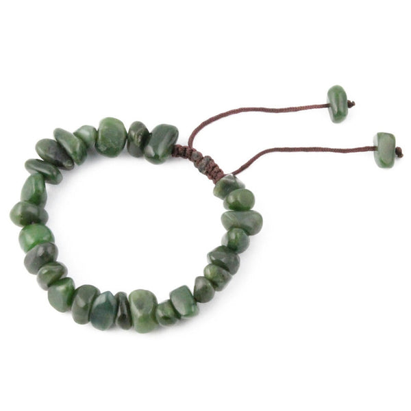 Canadian Nephrite Jade Power Bead Bracelet