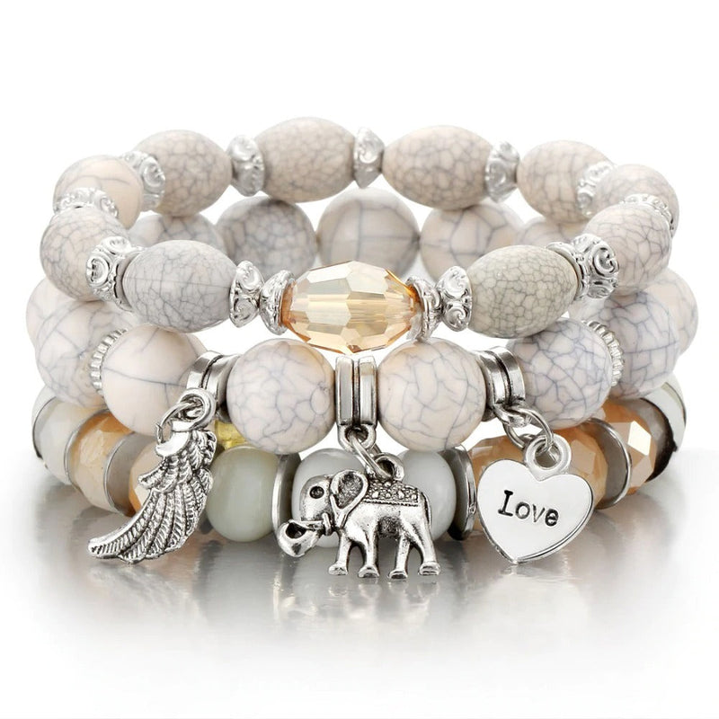 Charms Bracelet Elephant Pendant