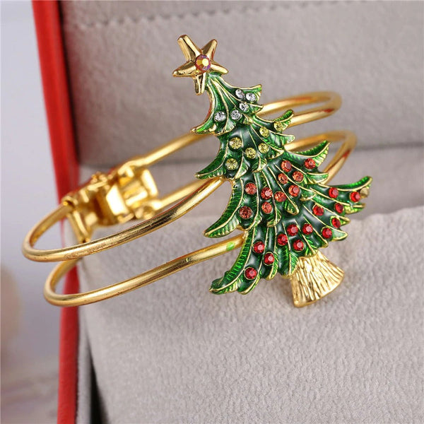 beautiful Chirstmas Tree Bracelet