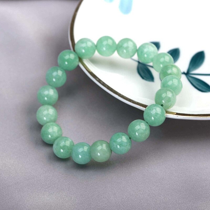 Myanmar Green Jade Bracelet