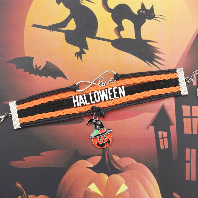 I Love Halloween Bracelet