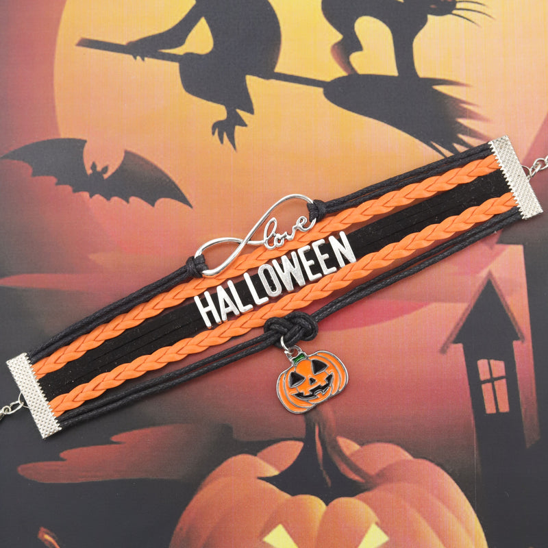 I Love Halloween Bracelet