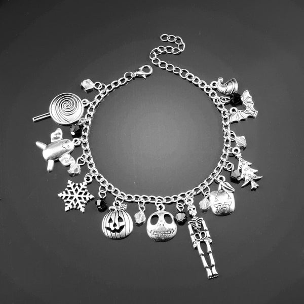 Halloween Jack Skellington Sally Bracelet