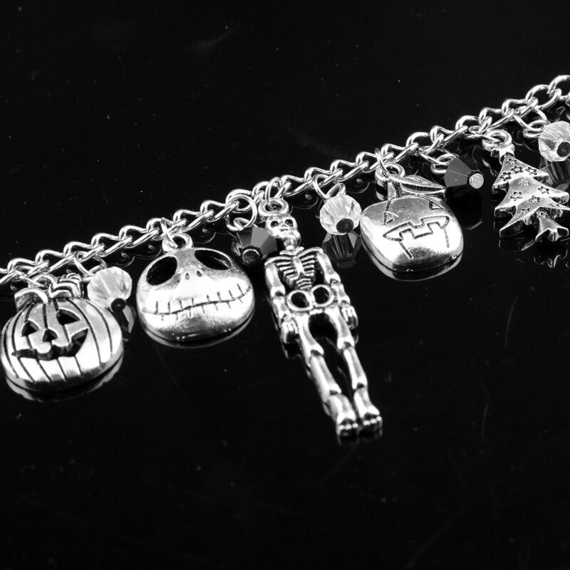 Halloween Jack Skellington Sally Bracelet