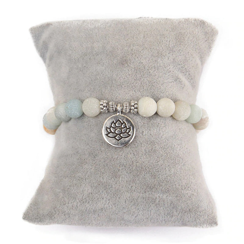 Lotus Buddha Charm Bracelet