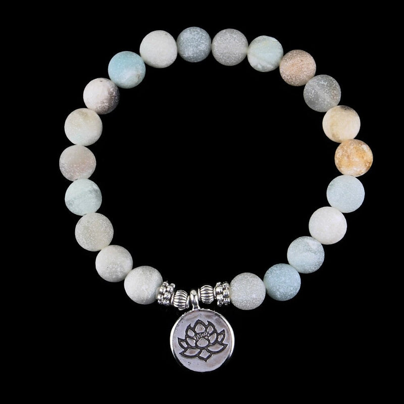 Lotus Buddha Charm Bracelet