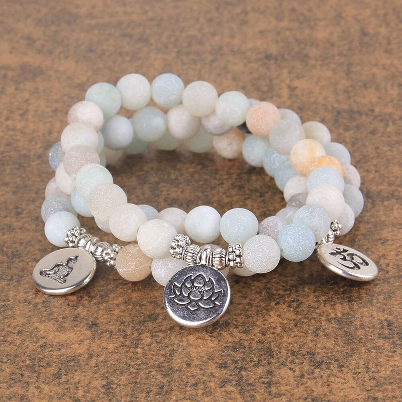 Lotus Buddha Charm Bracelet