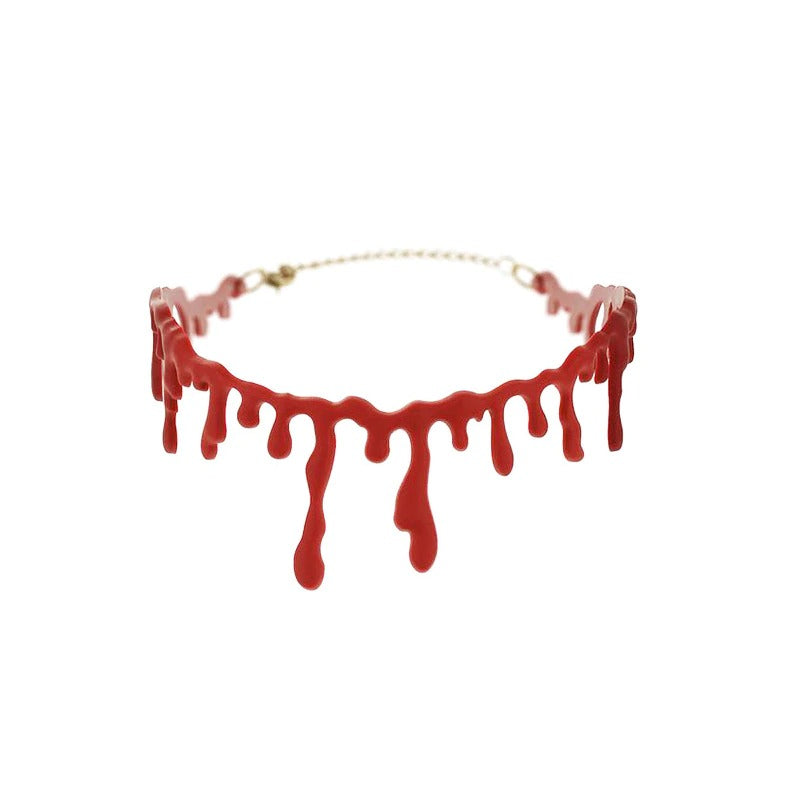 Horror Blood Necklace