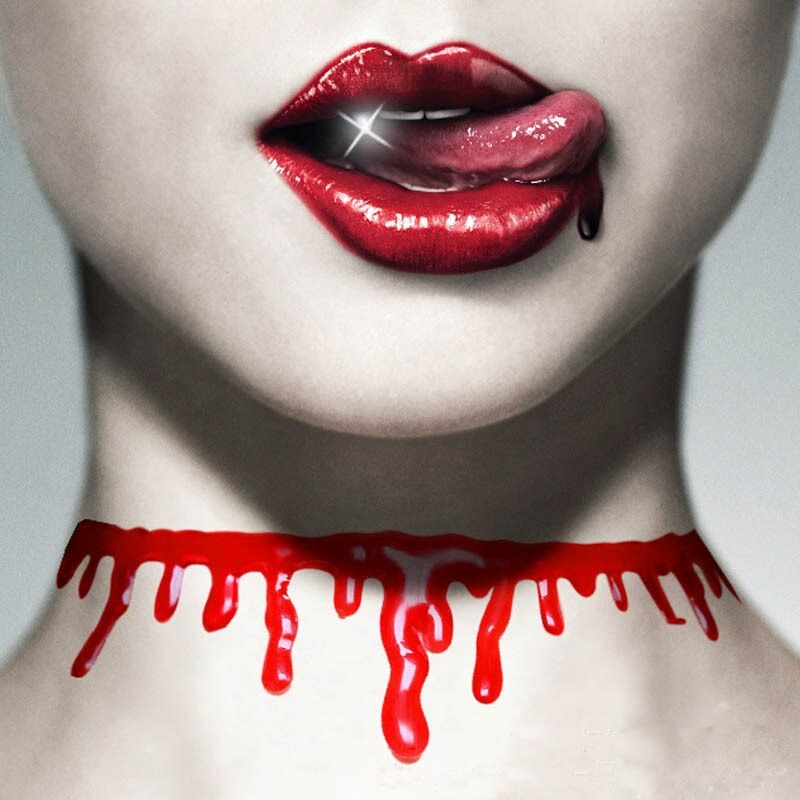 Horror Blood Necklace