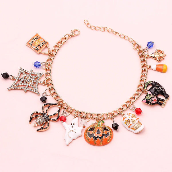 Halloween Pumpkin Bracelet